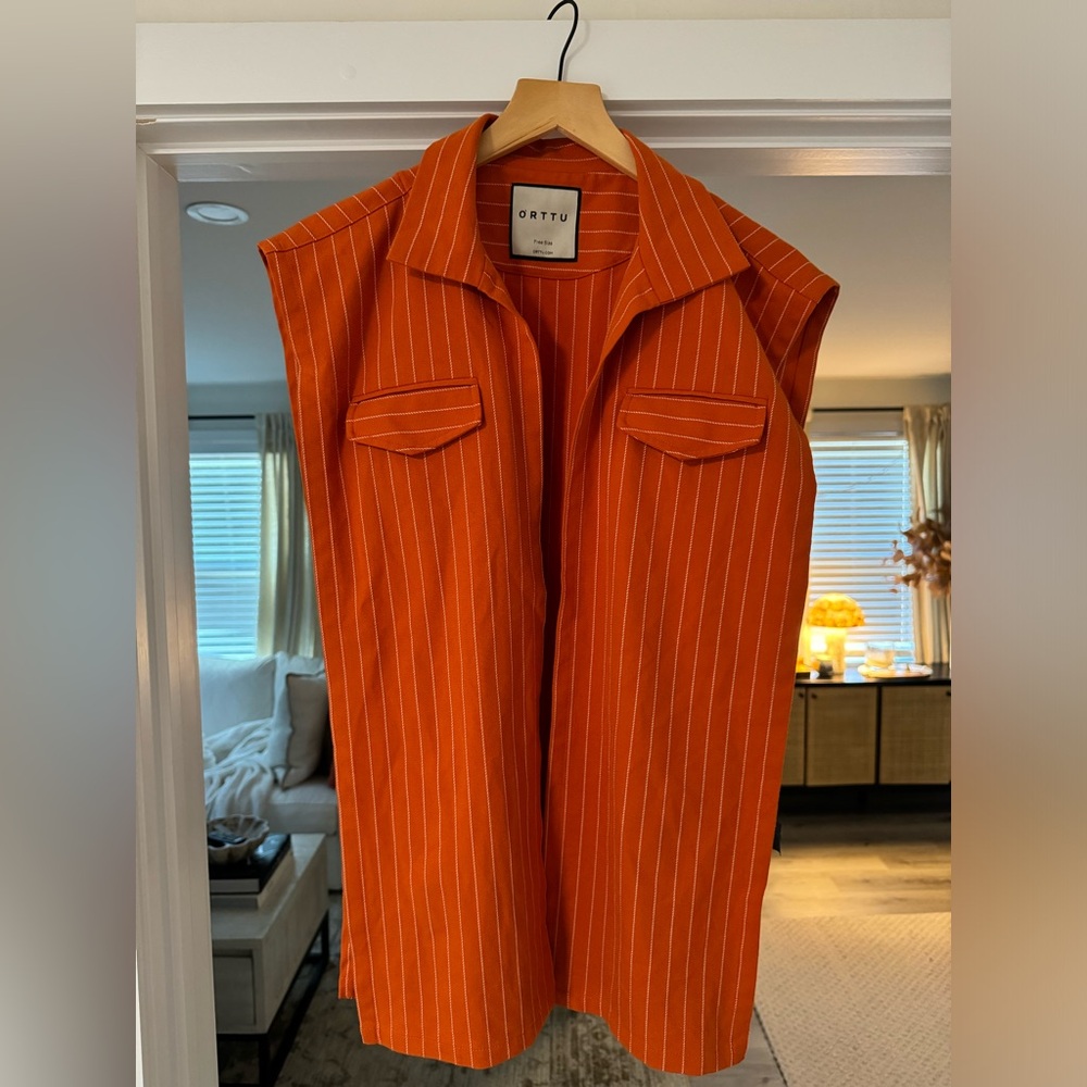 Pin striped matching set, sold as one.